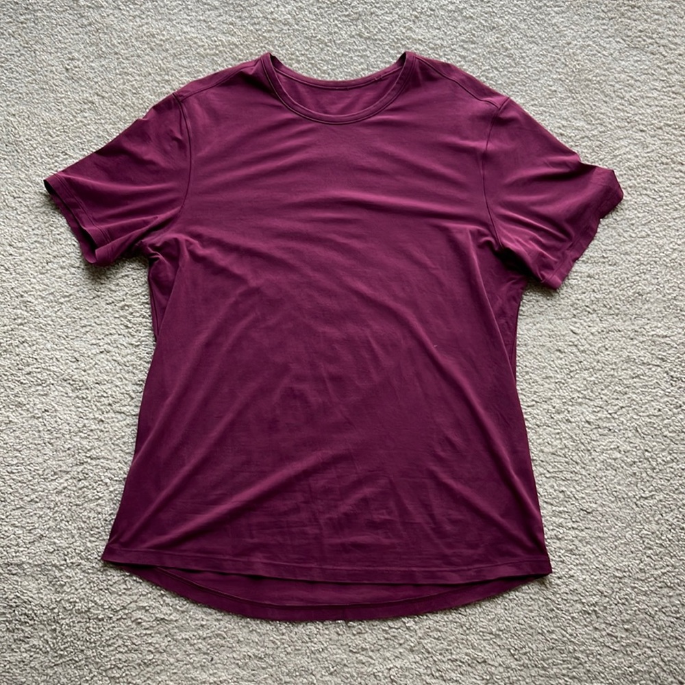 Large LuLu Lemon T-Shirt Magenta